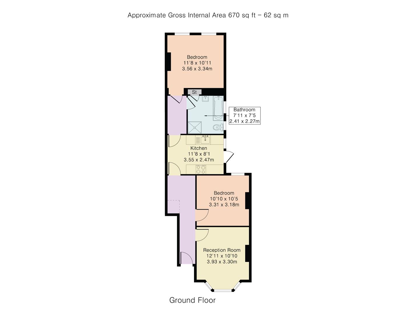 Winns Avenue, Walthamstow, London E17, 2 bedroom for sale