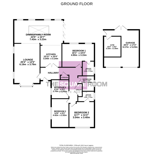 5, Furlong Lane, Poulton-Le-Fylde floorplan