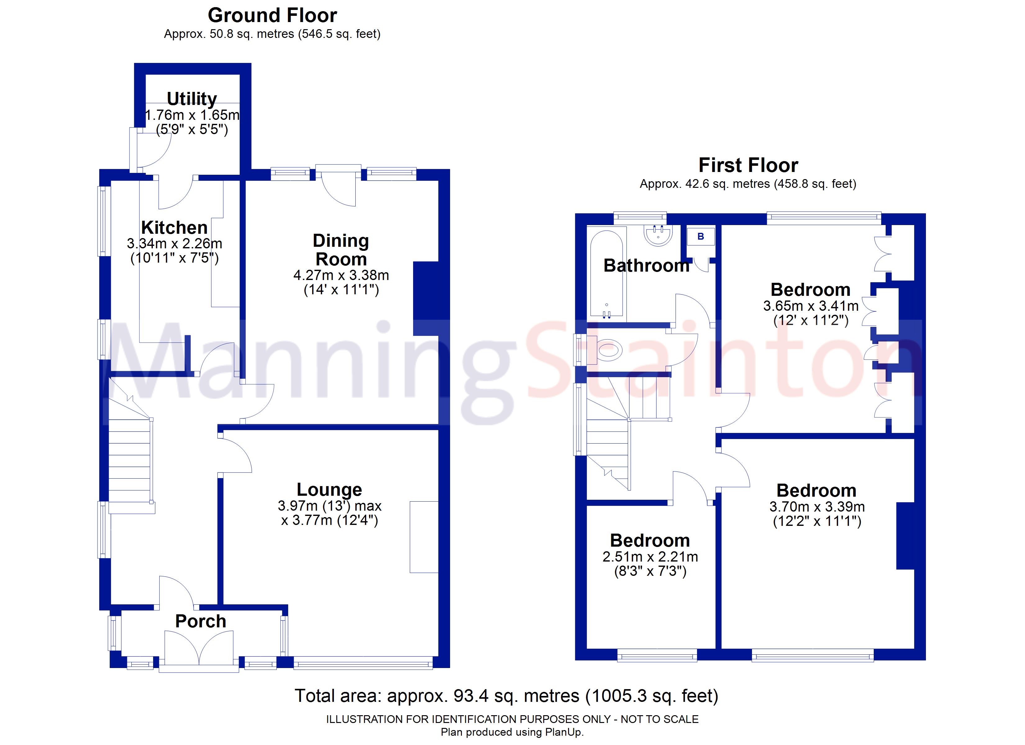 3, Talbot Crescent, Leeds floorplan