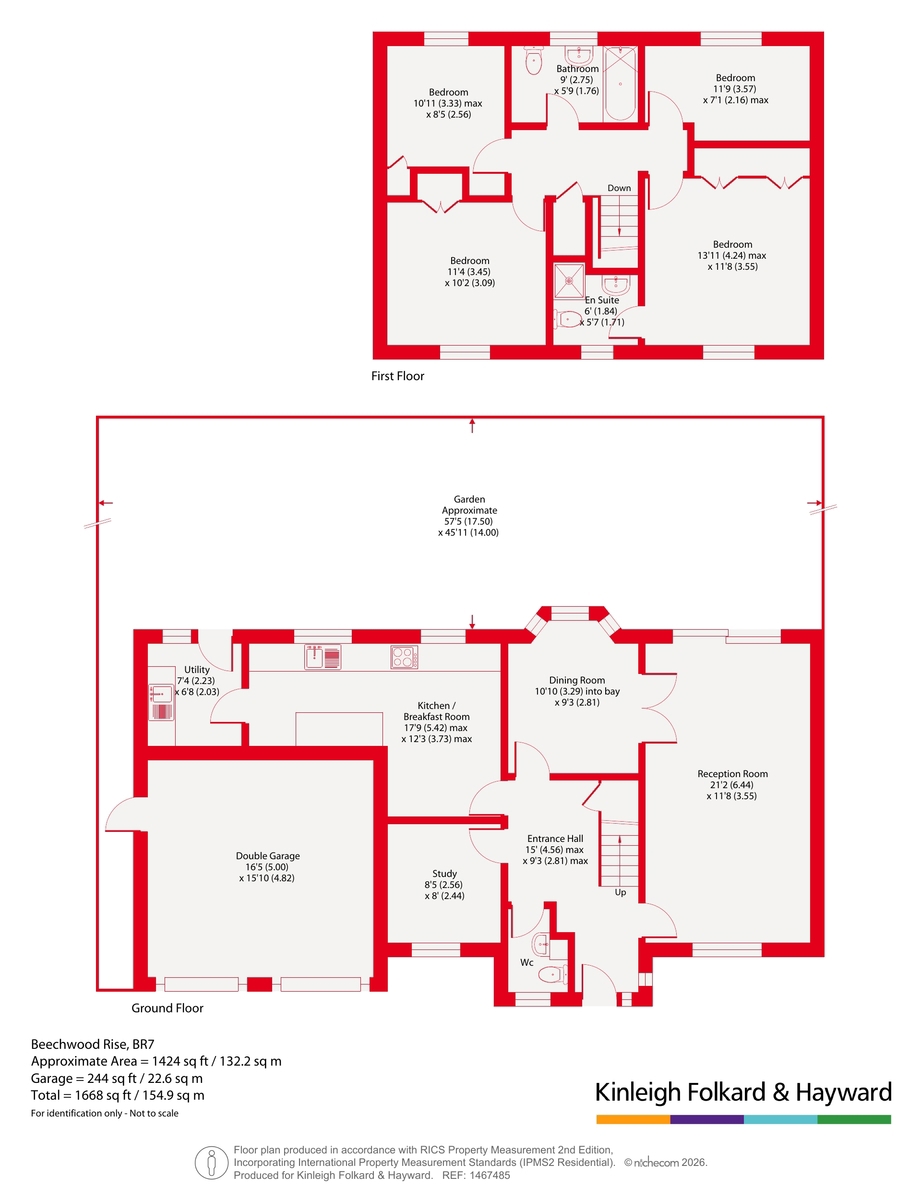 26, Beechwood Rise, Chislehurst floorplan