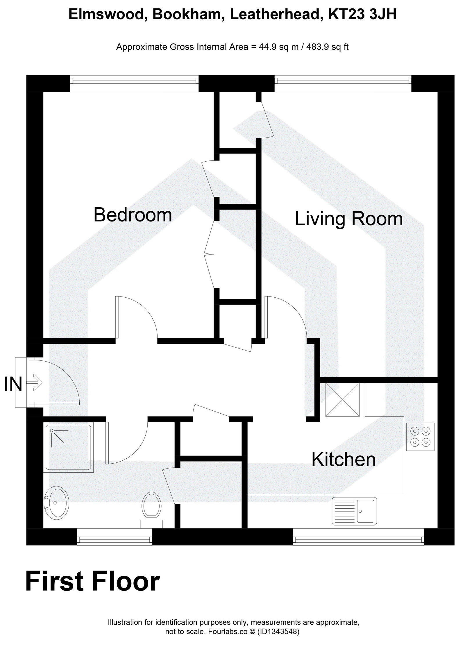 Elmswood, Leatherhead floorplan