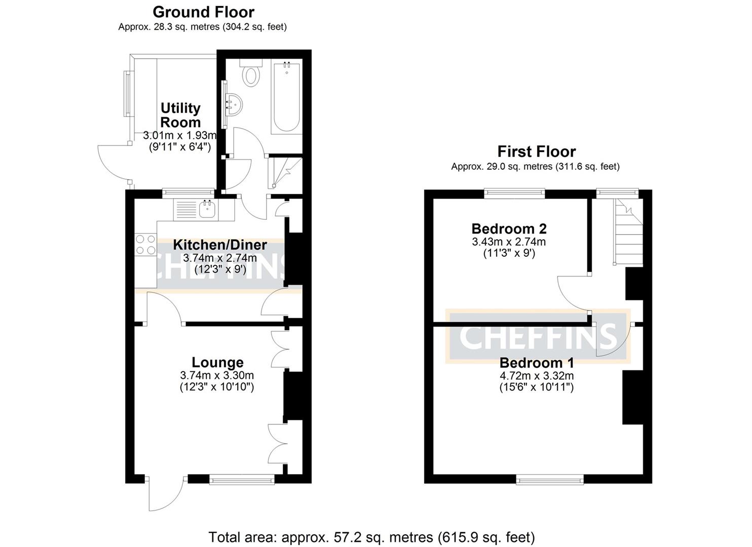 3b, Egremont Street, Ely floorplan