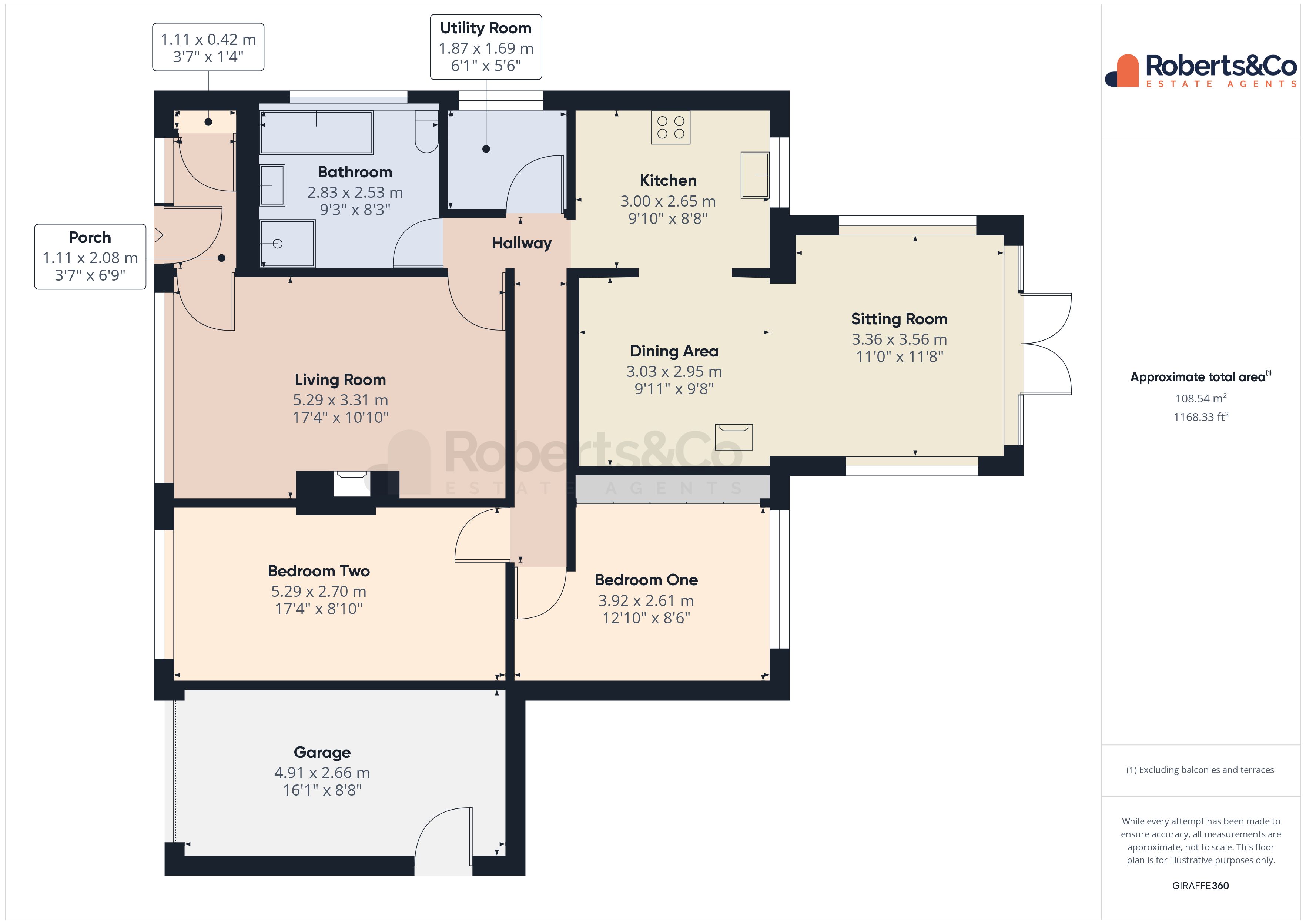Withy Trees Avenue, Bamber Bridge, Preston PR5, 2 bedroom detached