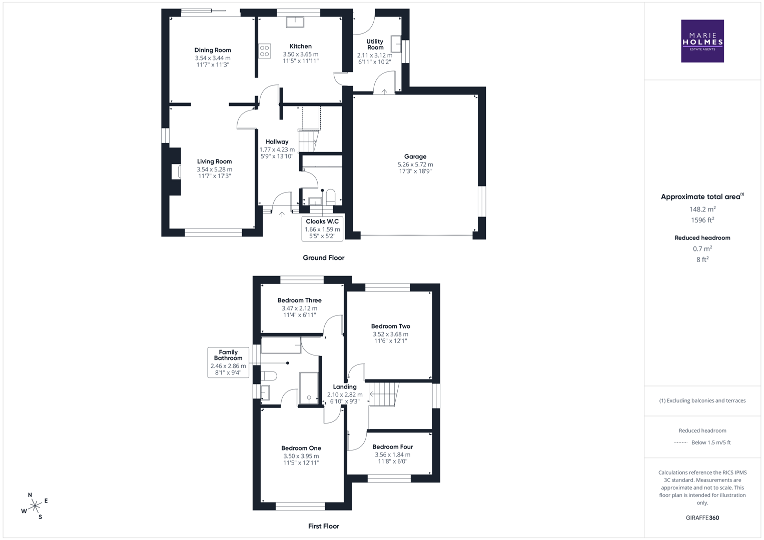 117, Chapel Lane, Preston floorplan