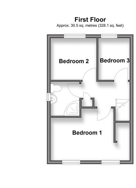 Holst Way, Waterlooville floorplan