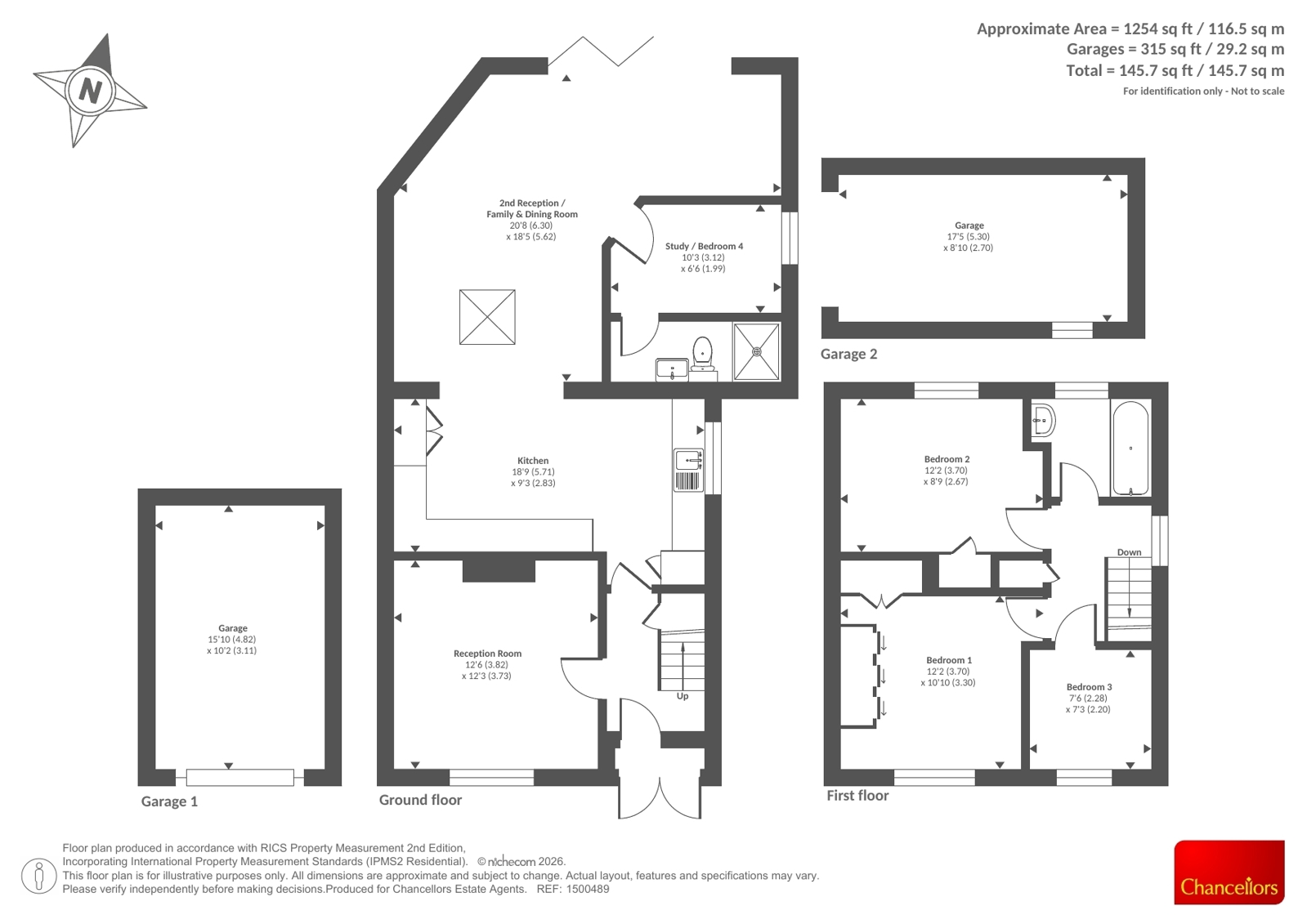 10, Larch Close, Surrey floorplan