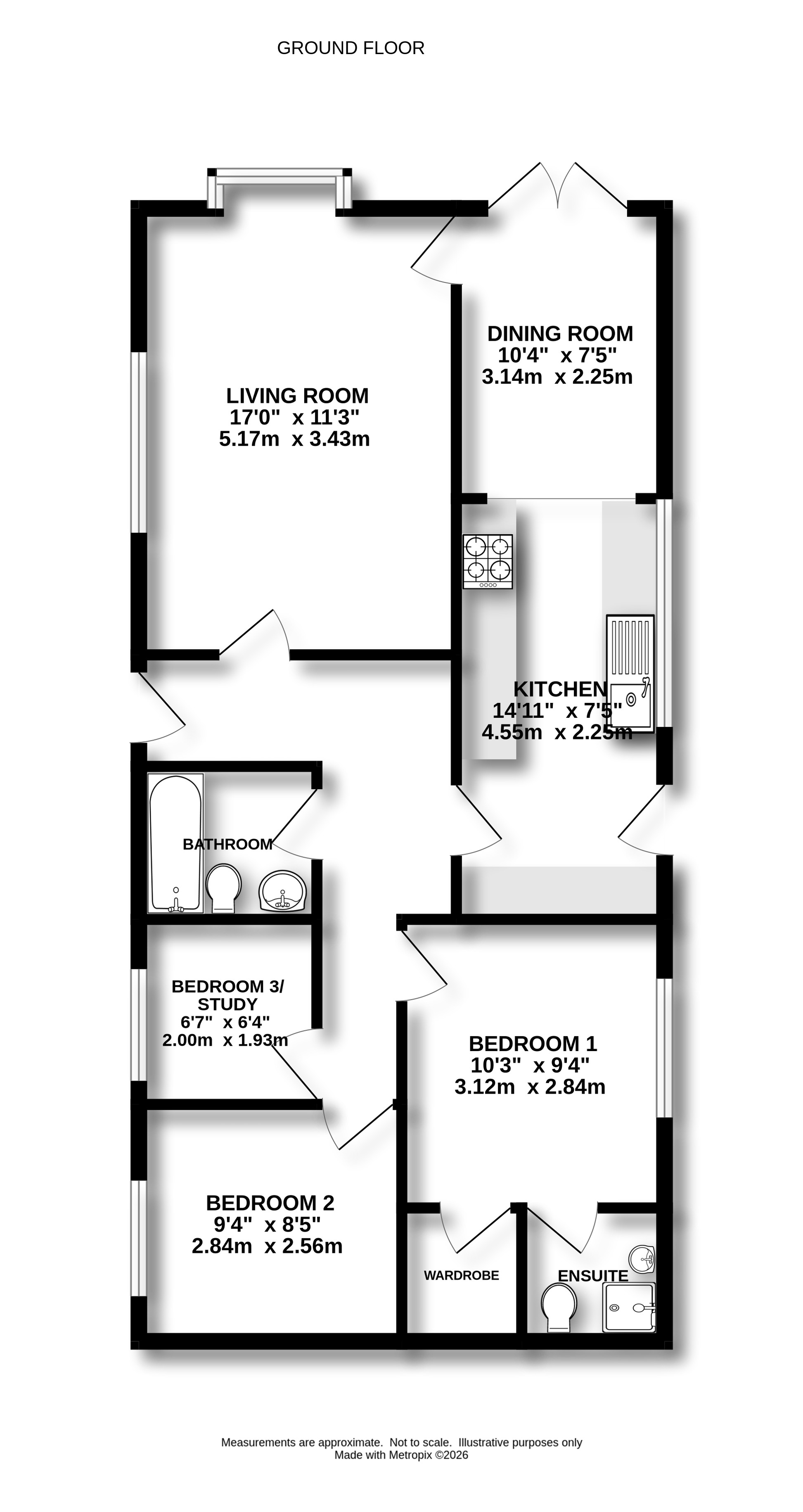 6, The Oaks, Normandy floorplan