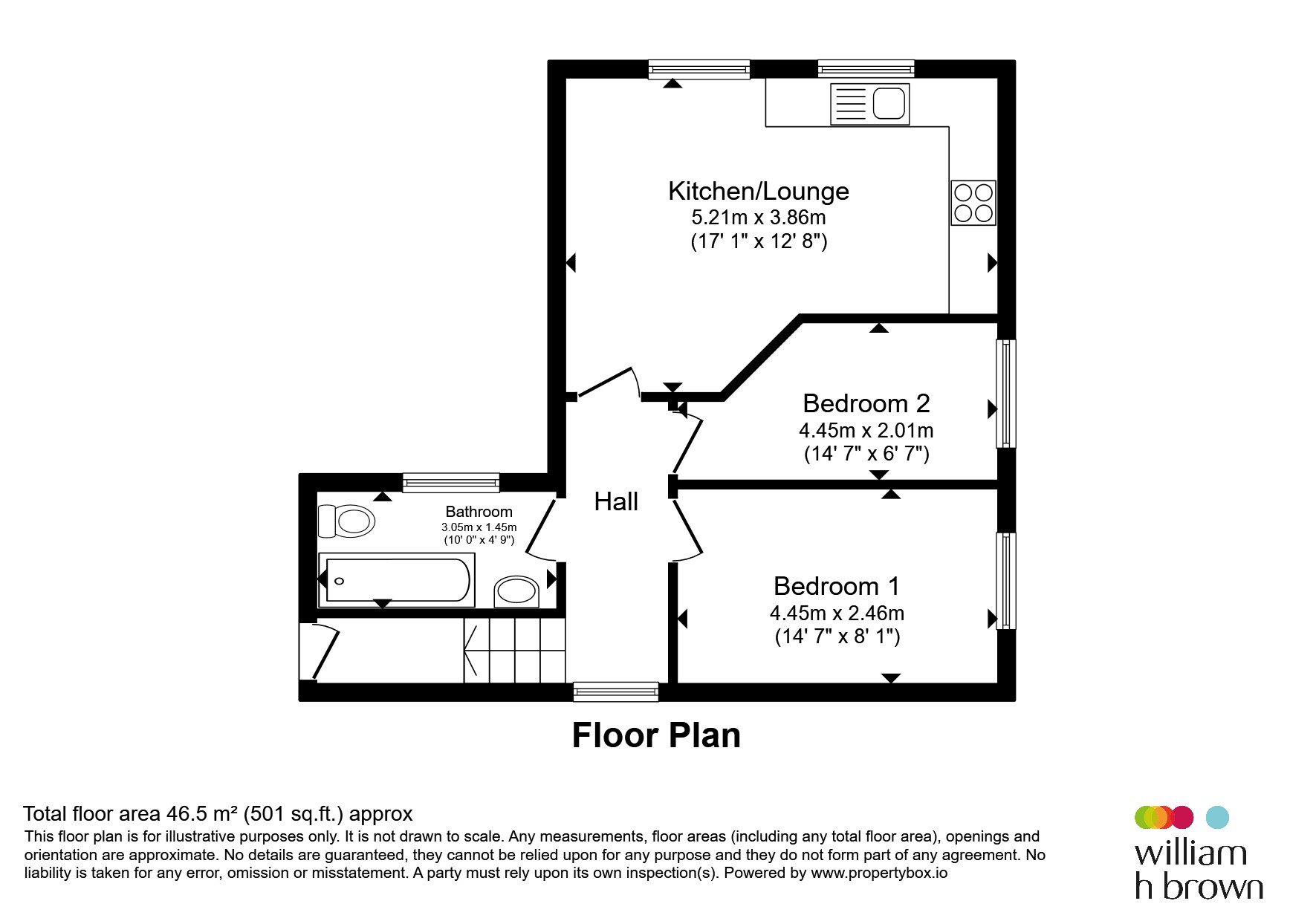 44i, King Street, King's Lynn floorplan