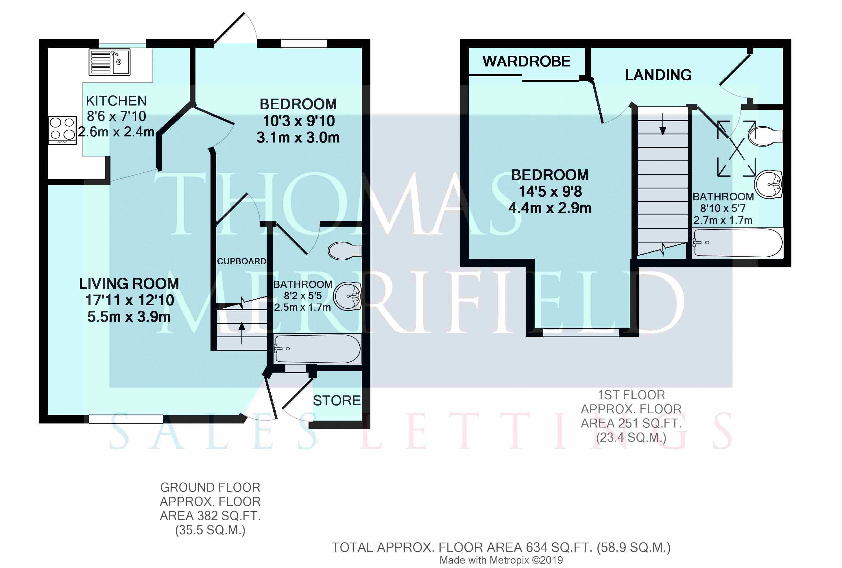 2 Bedrooms Bungalow for sale in Fairacres Road, Didcot OX11