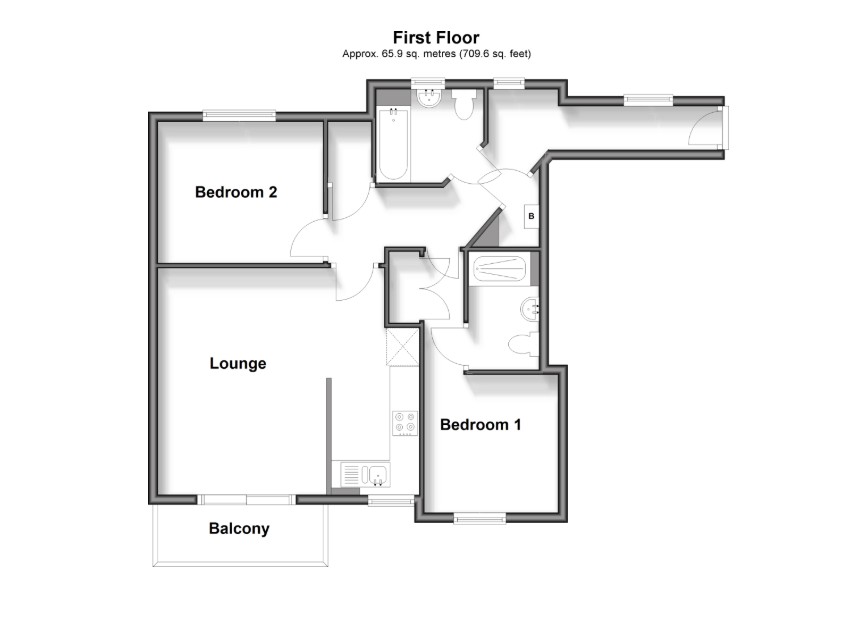 4, Nutfield Court, 26, Goodworth Road, Redhill floorplan