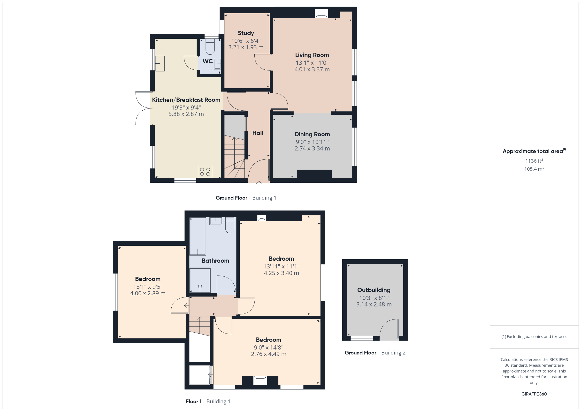 11 Peartree Close, Chipping Norton floorplan