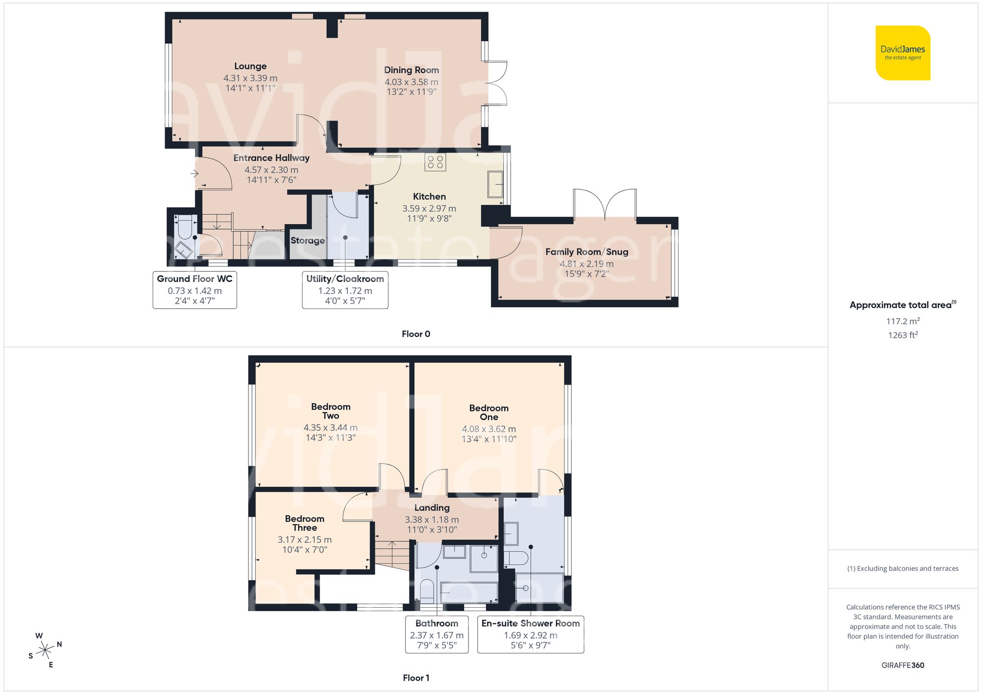 3 Carisbrooke Avenue, Nottingham floorplan