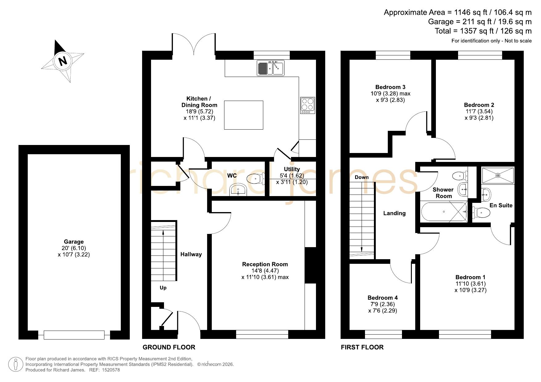 Homeleaze, Swindon floorplan