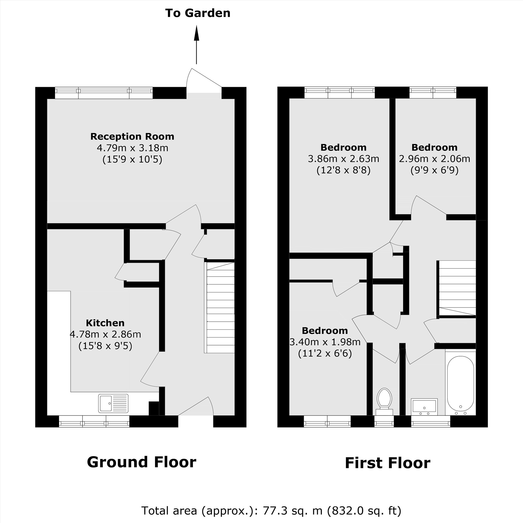 12, Verran Road, London floorplan