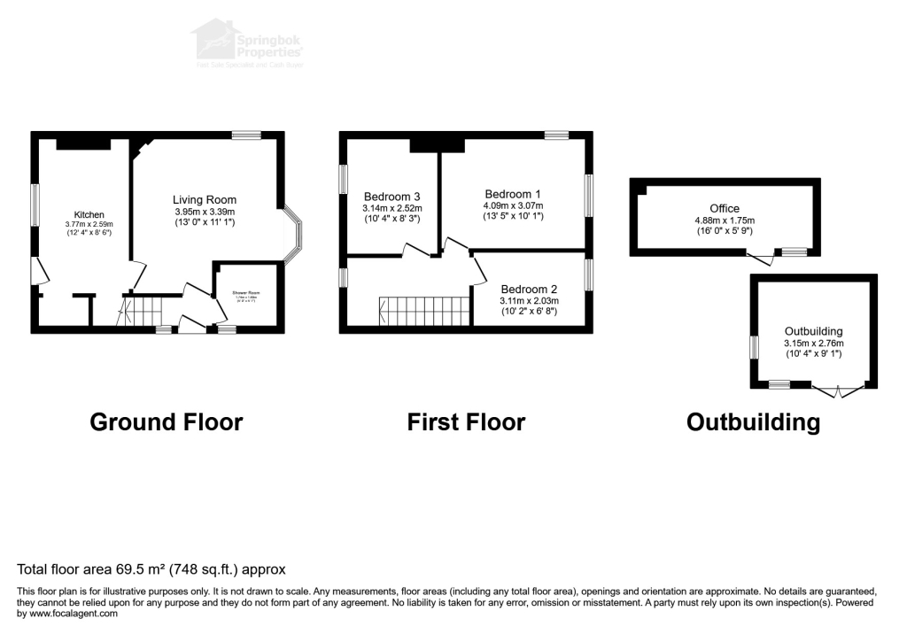 Sunny Bank, Coleford floorplan