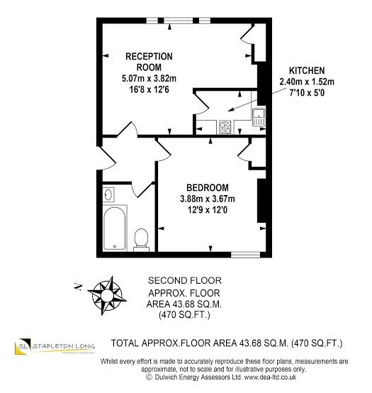 1 Bedrooms Flat to rent in High Street, Thornton Heath CR7