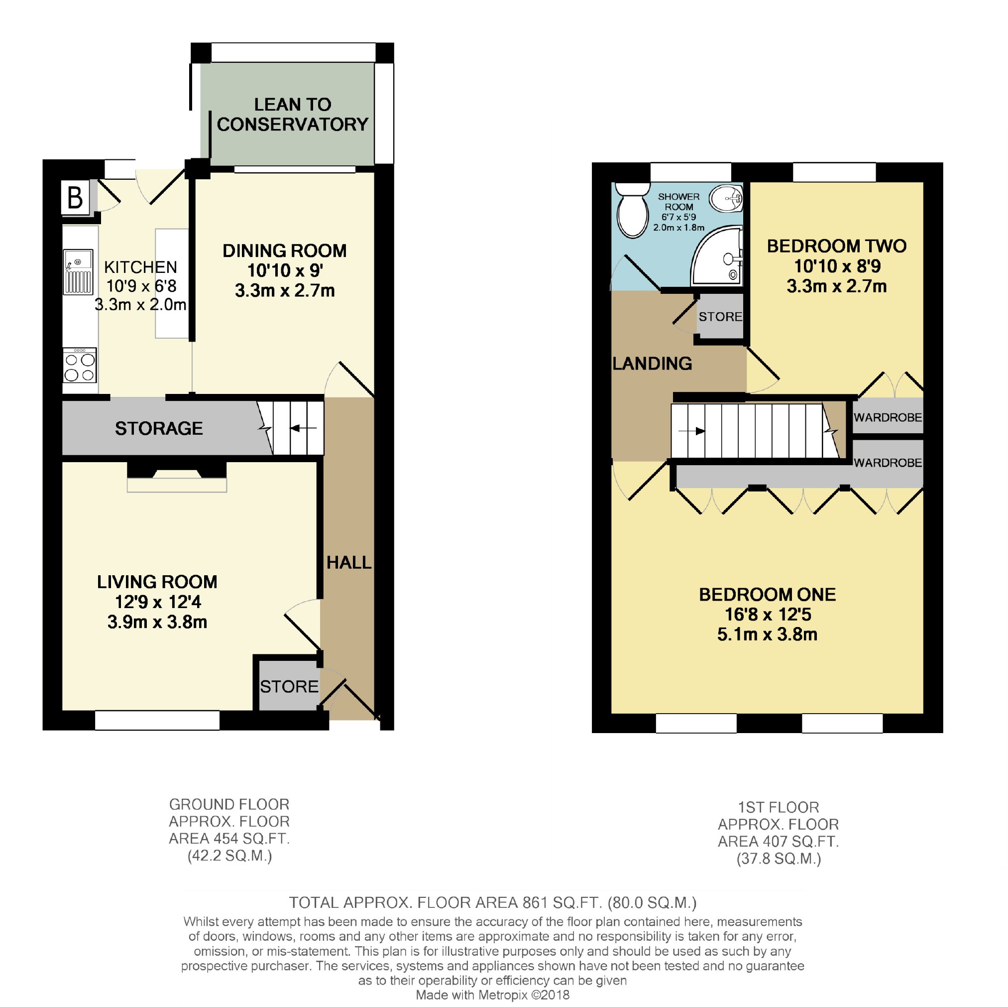 2 Bedrooms Terraced house for sale in Warren Terrace, Bengeo, Herts SG14