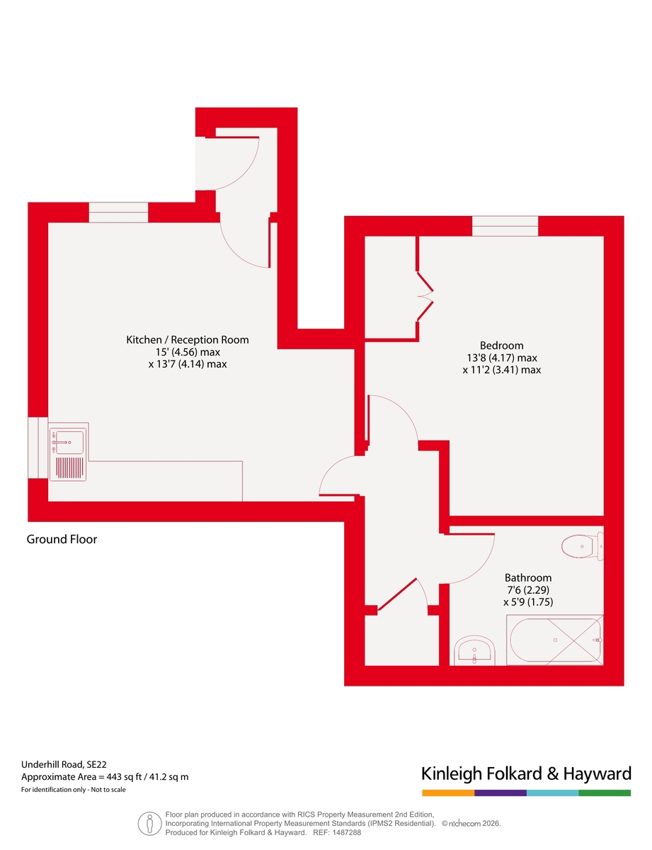 Underhill Road, London floorplan