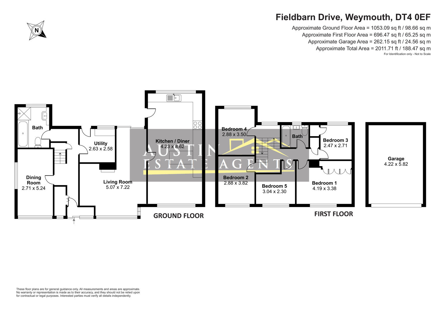 65, Field Barn Drive, Weymouth floorplan