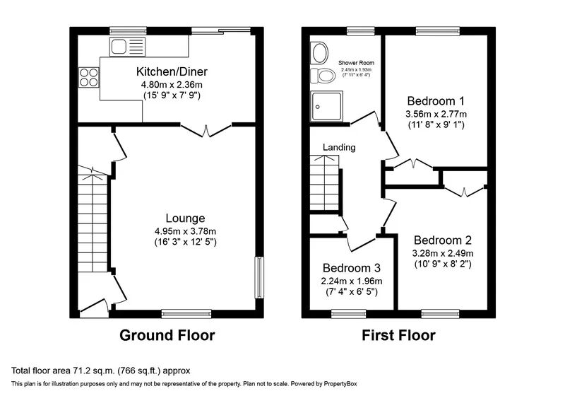 43, Barns Close Kingsteignton, NEWTON ABBOT floorplan