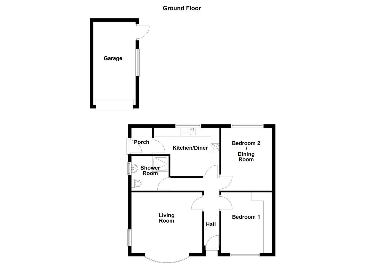 25, Leek Lane, Biddulph Moor floorplan