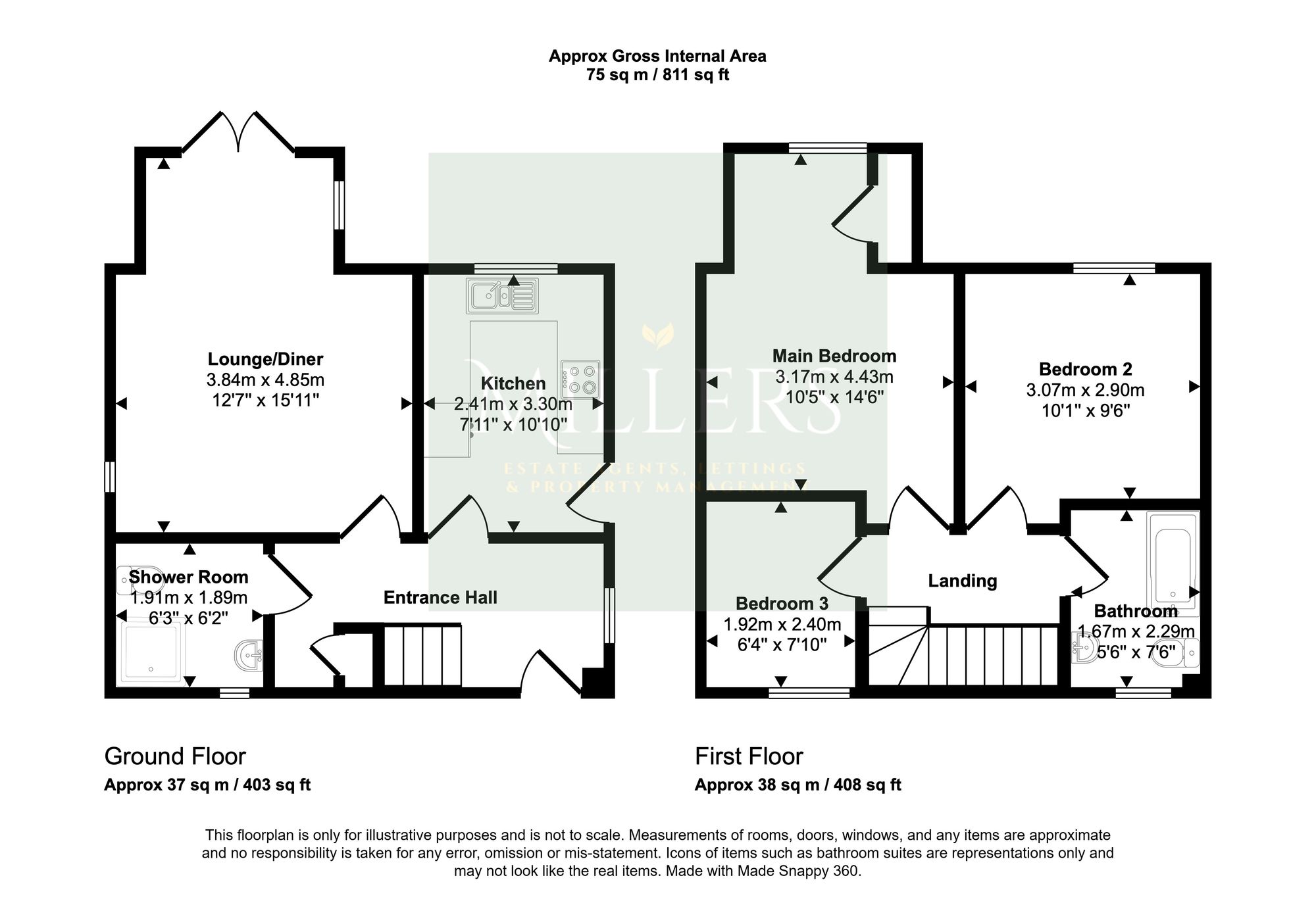 5a Church Lane, Norwich floorplan