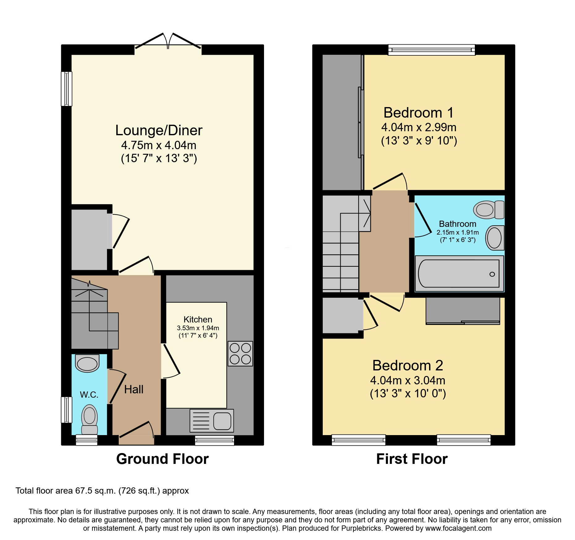 27, Ayrton Drive, Castle Donington floorplan