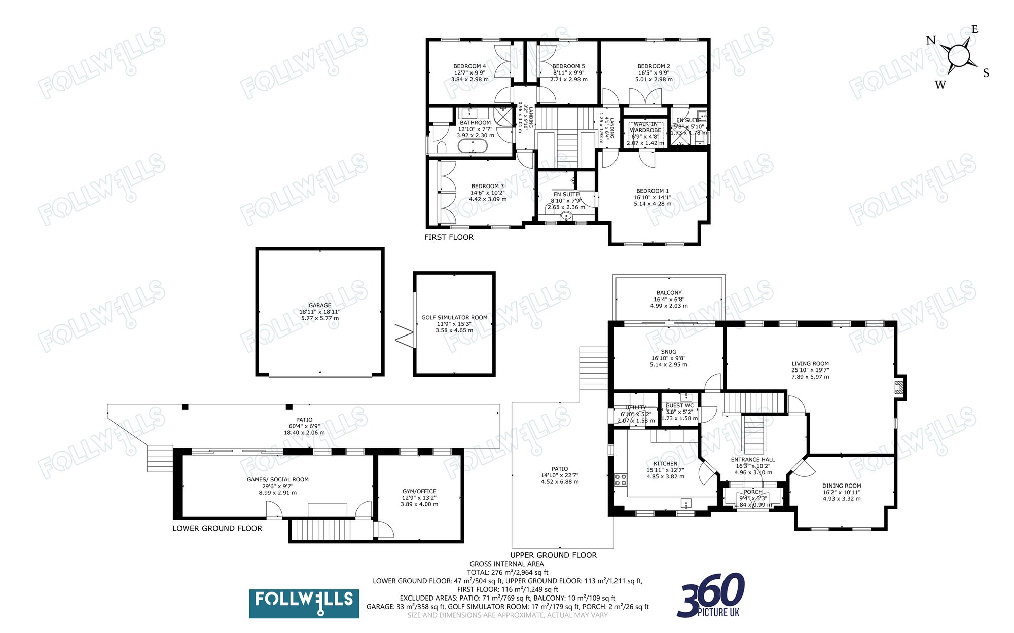 Parsons Bank Walls Wood, Newcastle floorplan