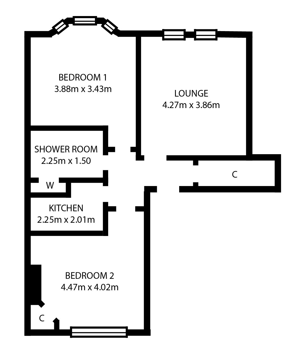 2 Bedrooms Flat for sale in 7C, Industry Street, Kirkintilloch G66