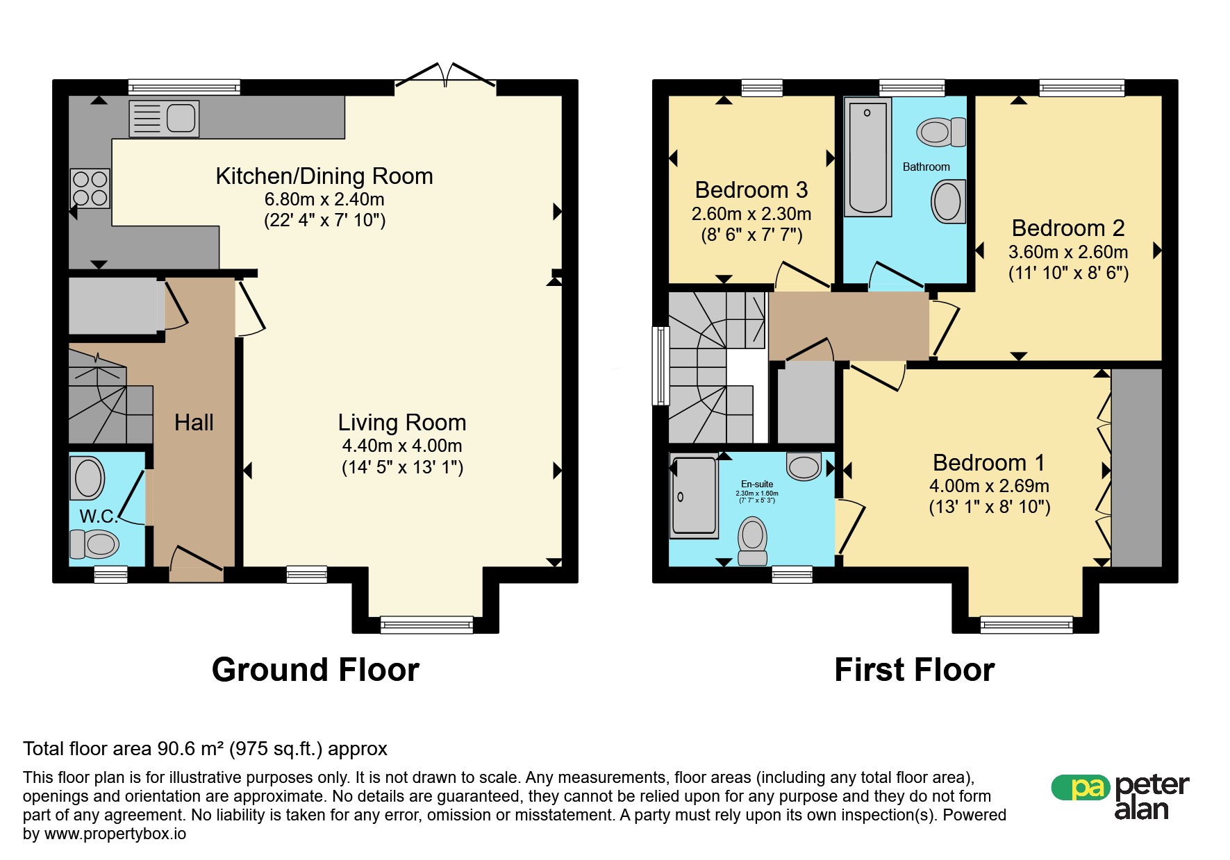 7, Cedar Wood Drive, Porth floorplan