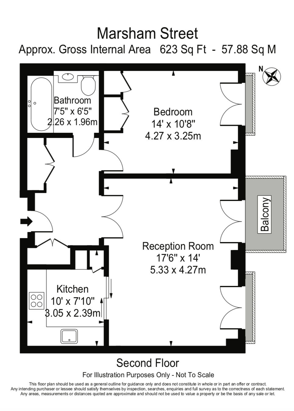 1 Bedrooms Flat to rent in Marsham Street, Westminster, London SW1P
