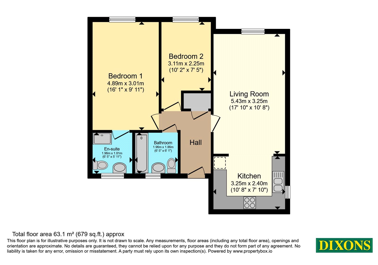 Apartment 2, Great Western Court,, The Avenue, Birmingham floorplan