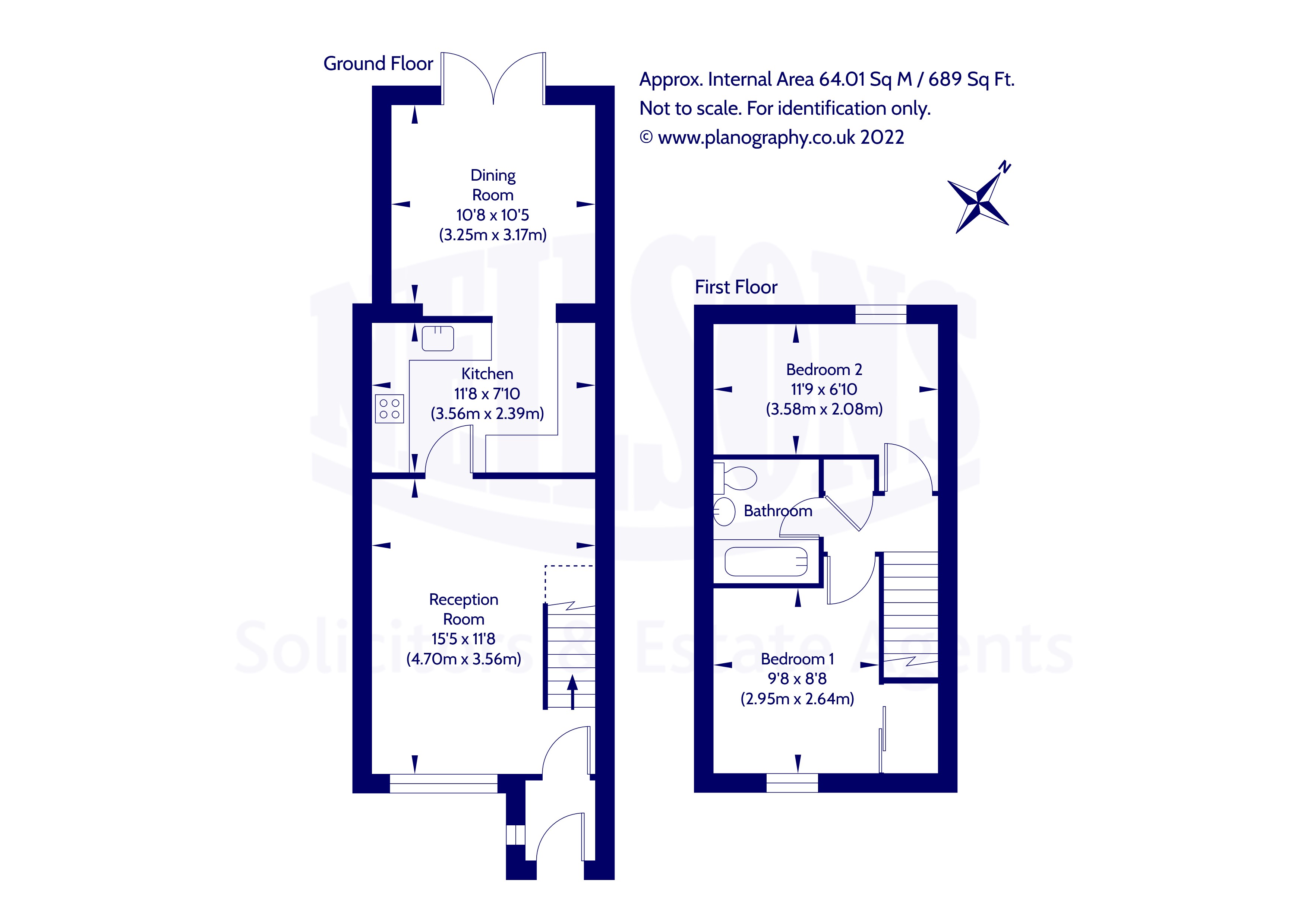 49 Hermitage Park Grove, Edinburgh EH6, 2 bedroom terraced house for