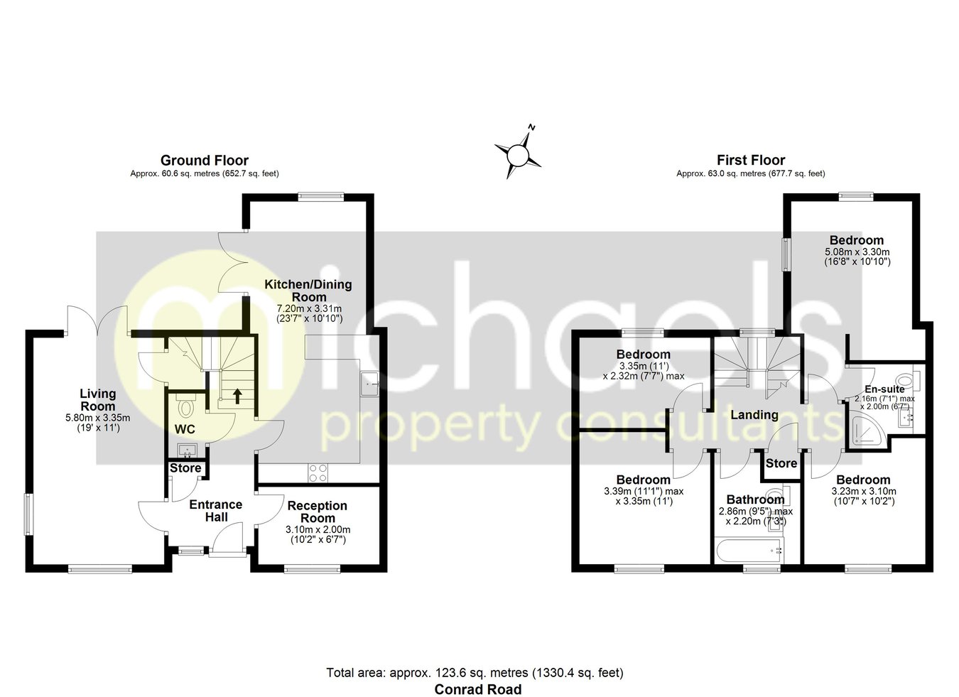 Plot 3, Conrad Road, Witham floorplan
