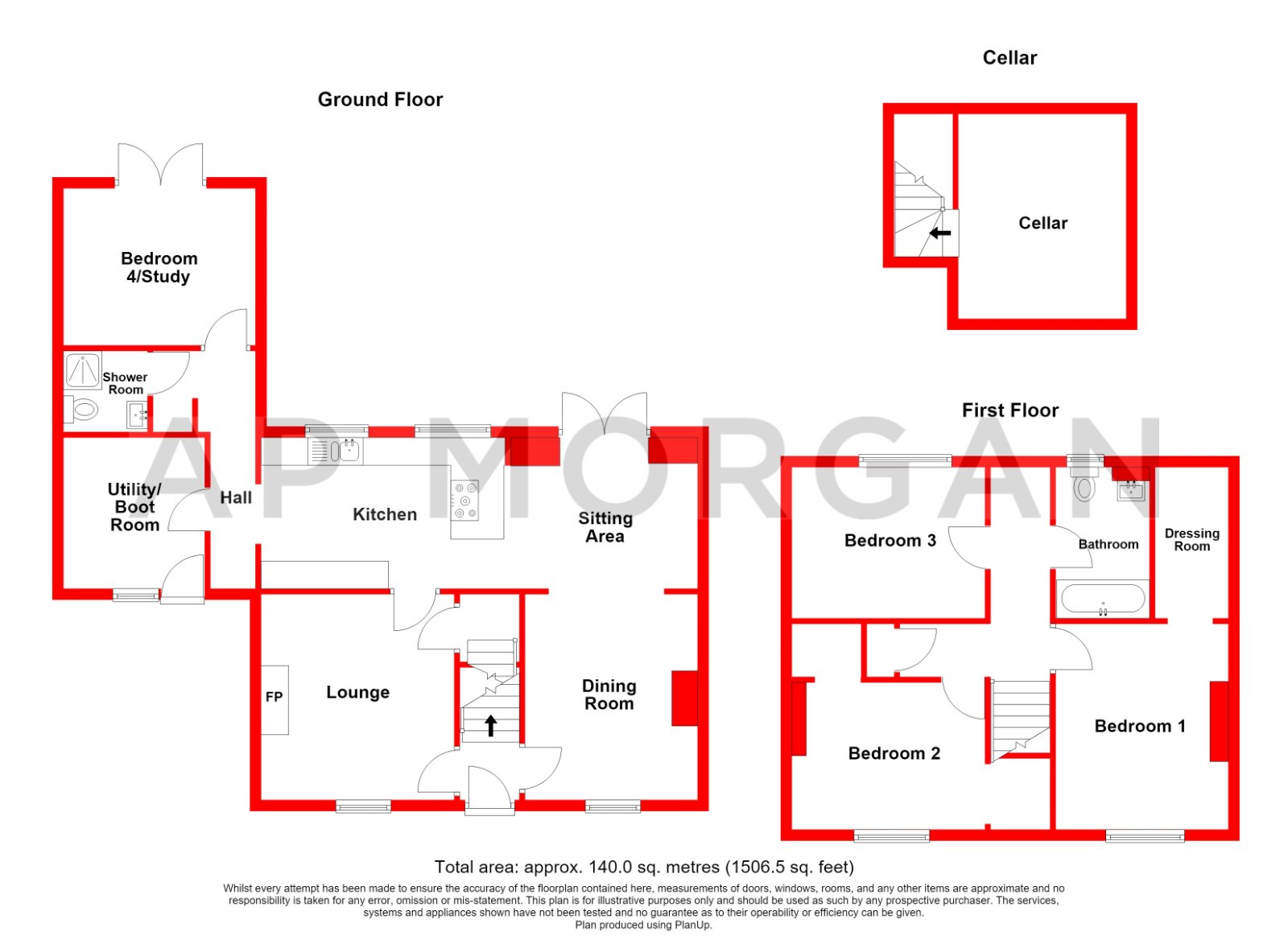 24, Cleveland Street, Stourbridge floorplan