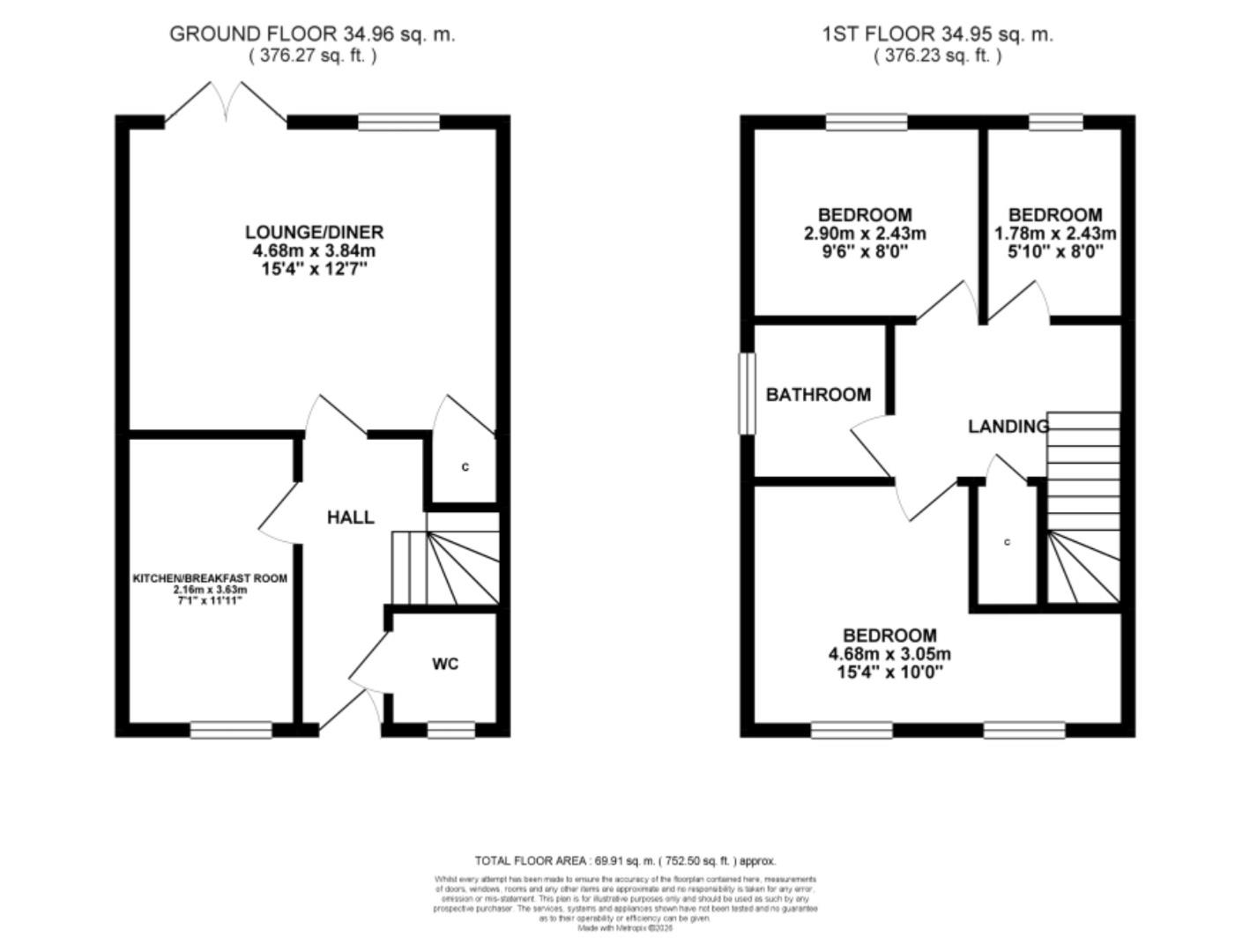 24, Anglezark Close, Liverpool floorplan