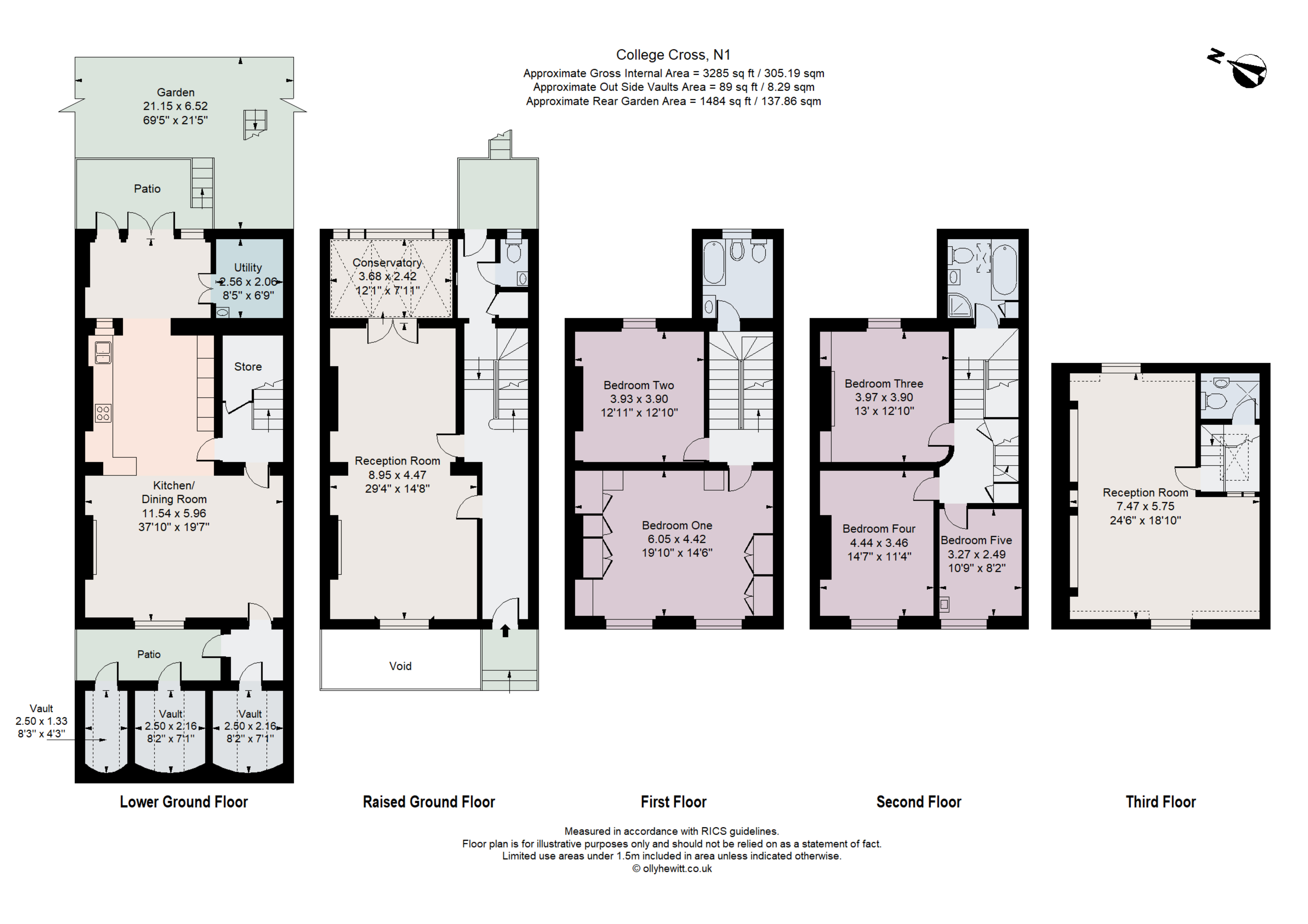 8, College Cross, London floorplan