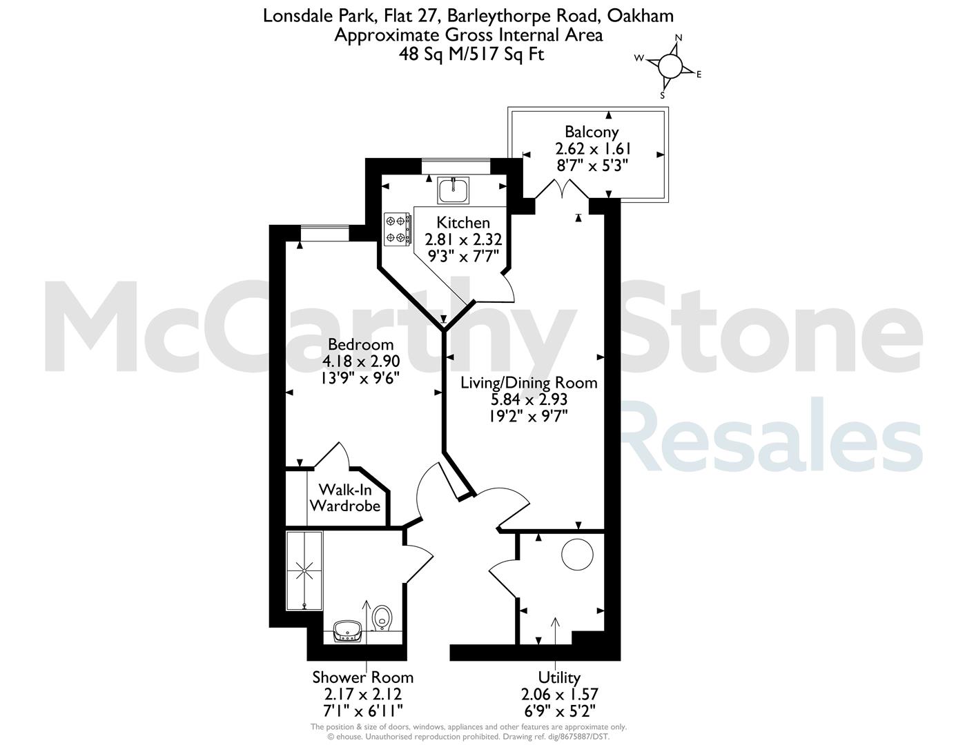 27 Lonsdale Park, Barleythorpe, Rutland floorplan