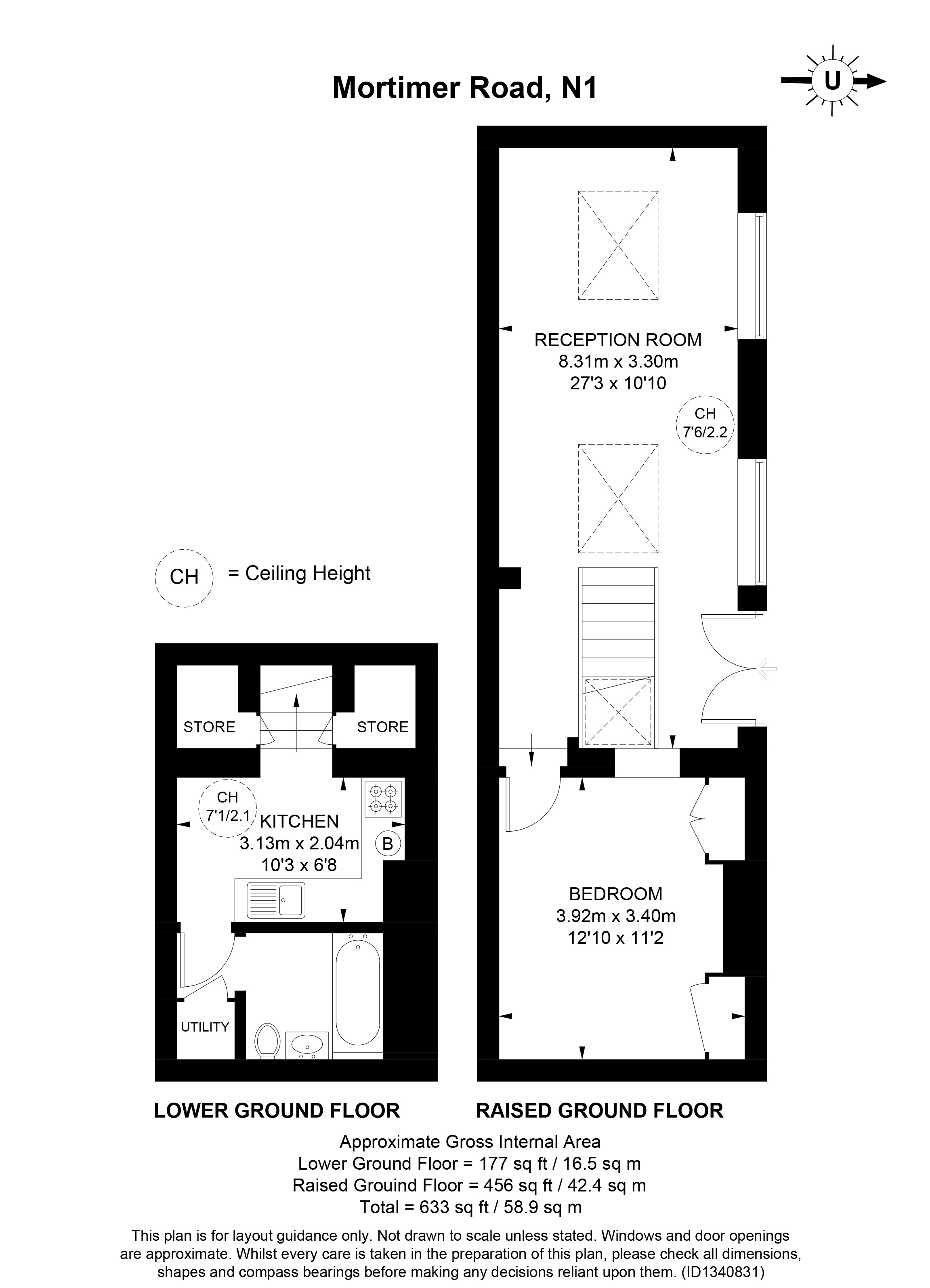 Mortimer Road, London floorplan