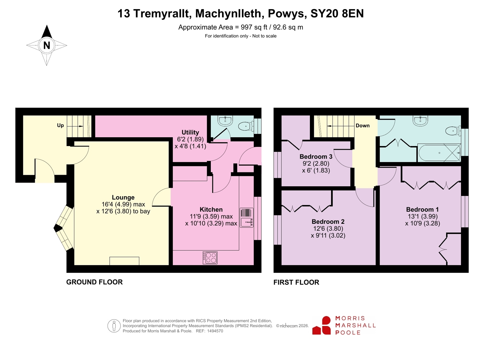 13, Tremyrallt, Powys floorplan