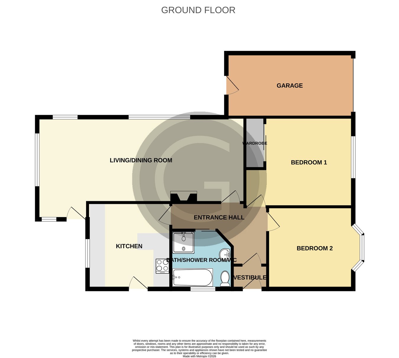 14, Cherry Tree Gardens, Bexhill on Sea floorplan