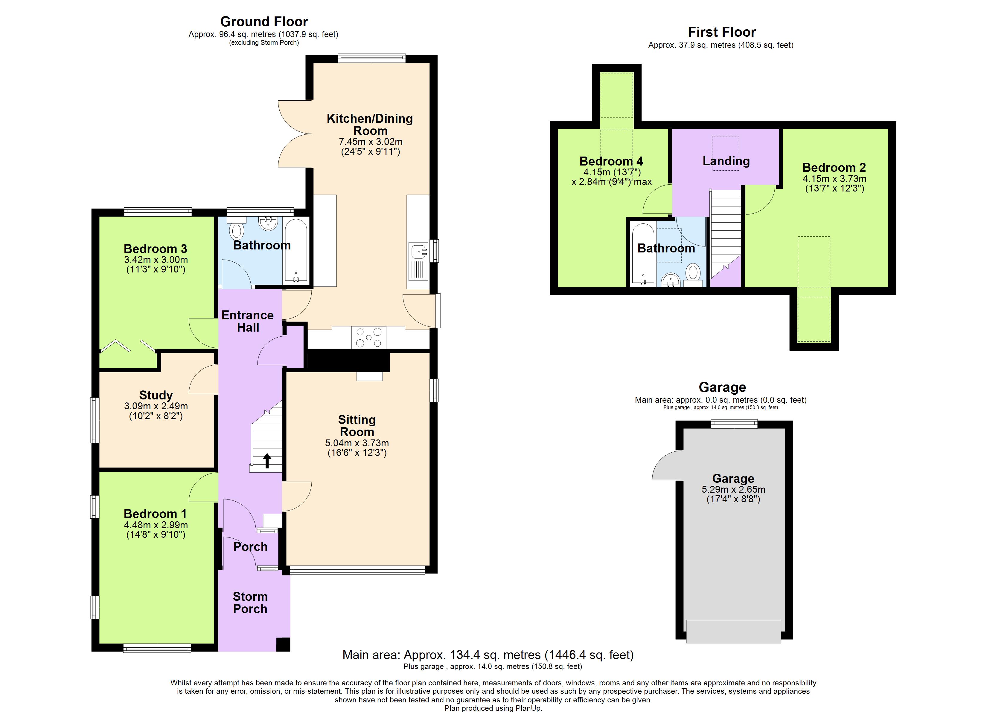 18, Ollney Road, Stroud floorplan