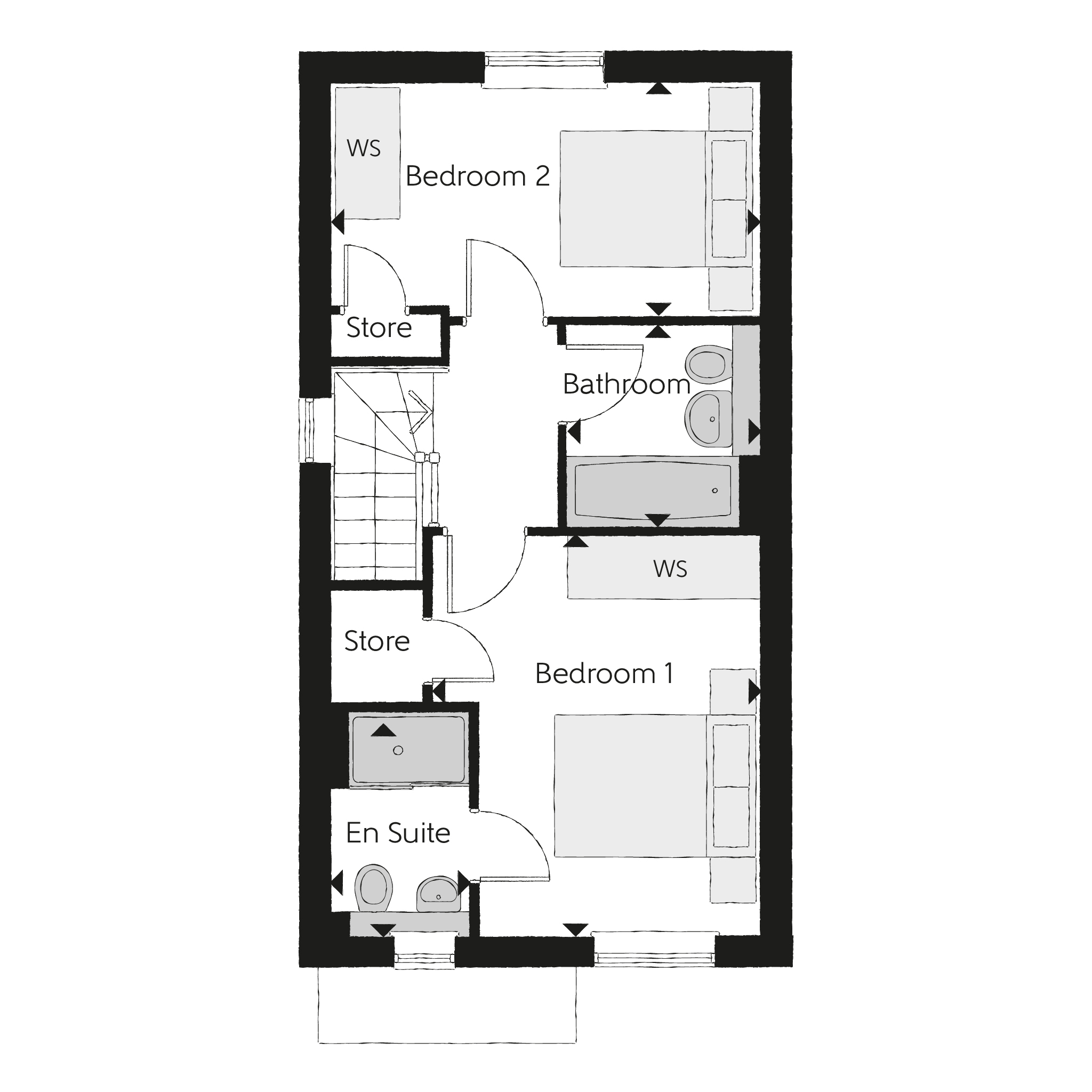 777, North Road, Stevenage floorplan