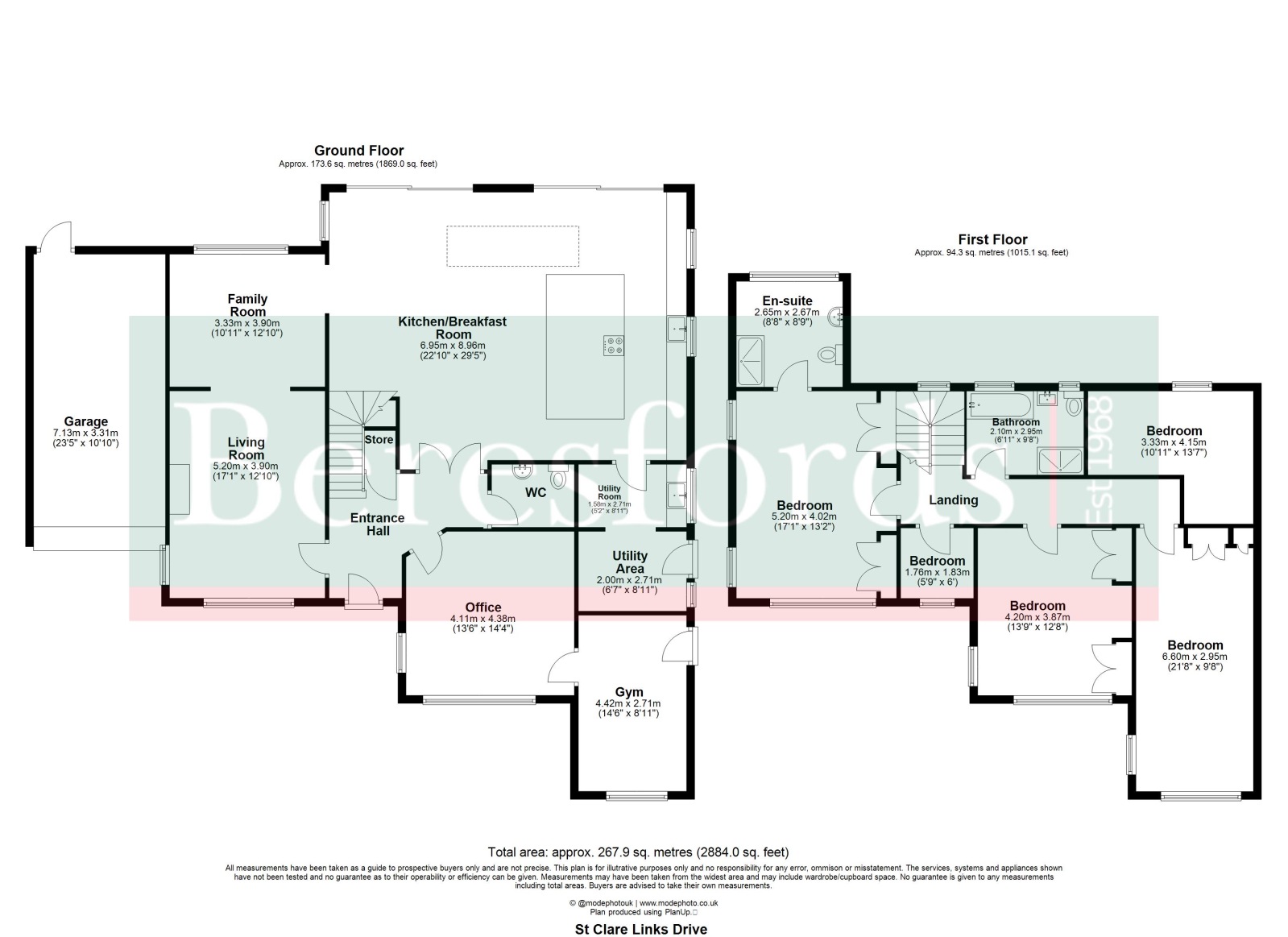 St. Clare,, Links Drive, Essex floorplan