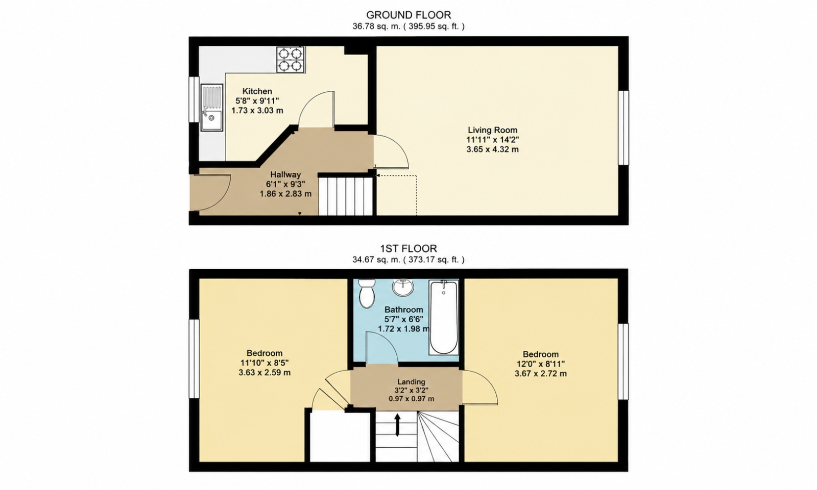 27, Woodcock Gardens, Folkestone floorplan