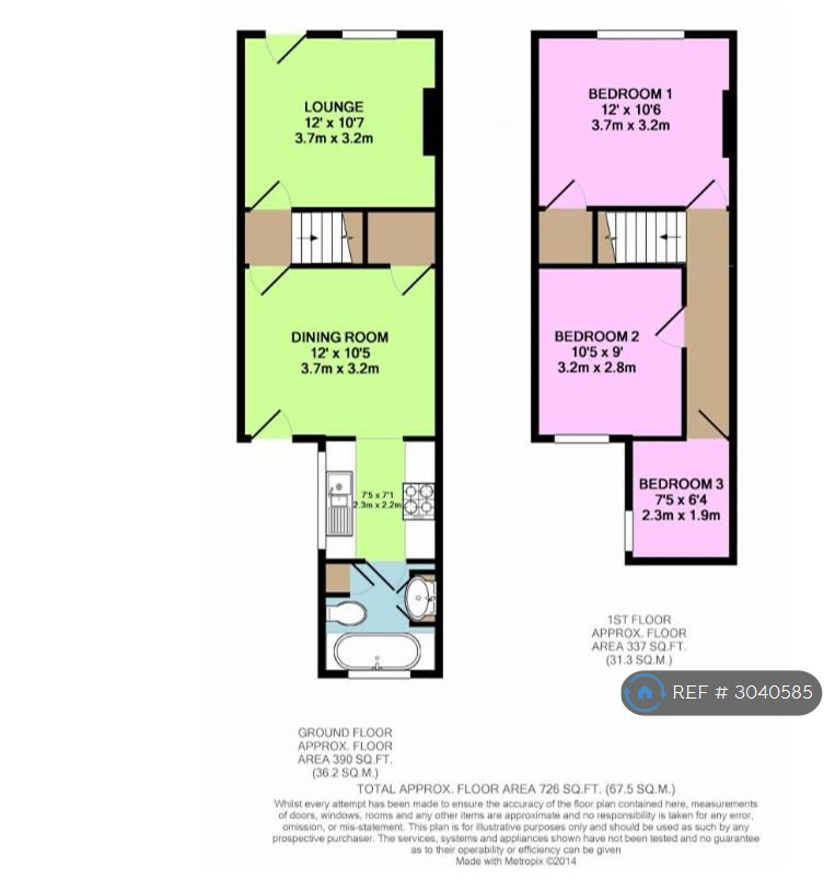 Farnborough floorplan