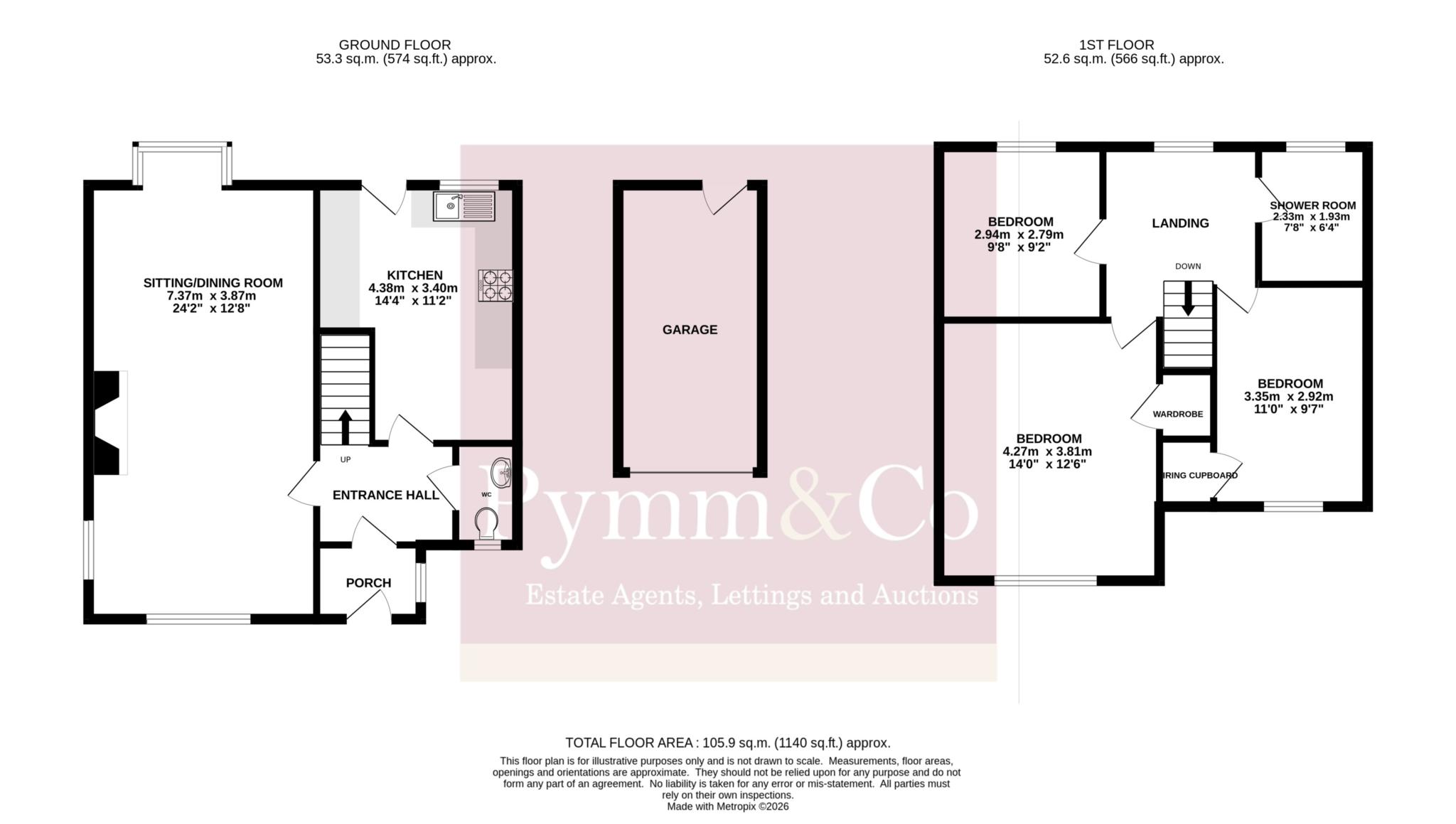 Norwich Road, Cromer floorplan