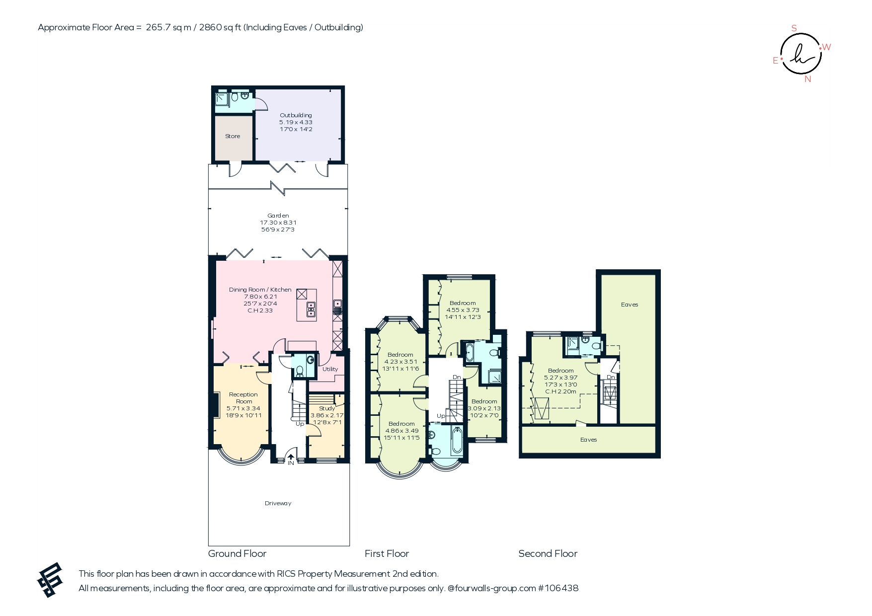95, Wemborough Road, Stanmore floorplan