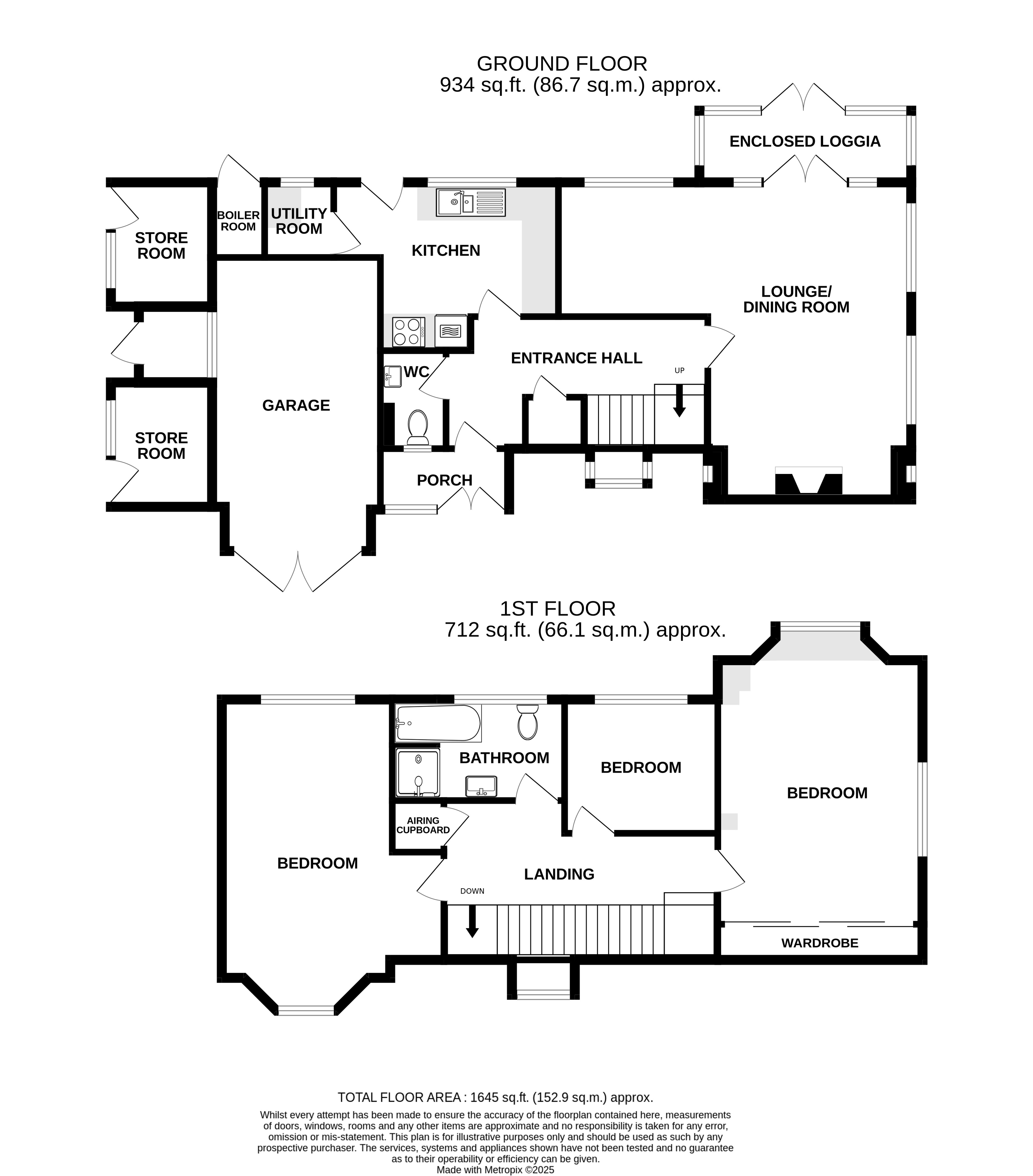 22, The Ridgeway, Friston floorplan