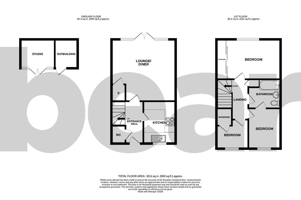 5, Poole Way, Southend-on-Sea floorplan